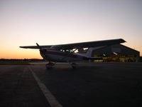 N17SK @ 3I3 - on the ramp, waiting to be put away for the night