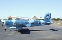 N18255 @ KFFZ - Beechcraft A45 (T-34 Mentor) outside the CAF Museum at Falcon Field, Mesa AZ - by Ingo Warnecke