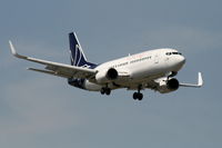 OO-LTM @ EBBR - Arrival of flight SN2902 to RWY 02 - by Daniel Vanderauwera