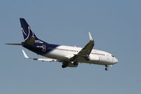OO-LTM @ EBBR - Flight SN2902 is descending to RWY 02 - by Daniel Vanderauwera