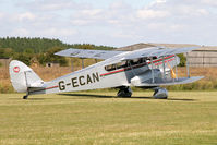 G-ECAN @ EGBR - De Havilland DH84 Dragon at Breighton Airfield's Wings & Wheels Weekend, July 2011. - by Malcolm Clarke