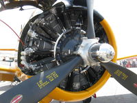 N7044L @ CMA - 1955 North American T-298B TROJAN 'Susy Q', Wright R-1820-86 9 cylinder Cyclone 1,425 Hp, three blade prop - by Doug Robertson