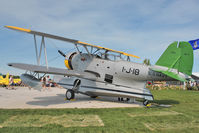 N63850 @ OSH - 1939 Grumman J2F4, ex Bu1649
at 2011 Oshkosh - by Terry Fletcher