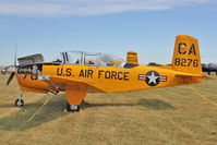 N234TX @ OSH - Beech T-34A, ex USAF 52-8276
C/N CCF-34-39  at 2011 Oshkosh - by Terry Fletcher
