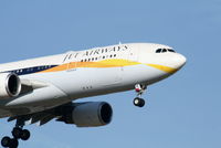 VT-JWF @ EBBR - Arrival of flight 9W226 to RWY 02