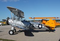 N53549 @ KBUU - Stearman - by Mark Pasqualino