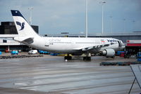 EP-IBB @ EHAM - Iran Air Airbus A300-605R on stand at Schiphol Airport. - by moxy