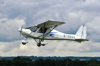 G-CECC @ EGKH - Take off from Headcorn, Kent UK