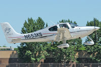 N653KS @ OSH - 2008 Cirrus Design Corp SR22, c/n: 3233
at 2011 Oshkosh - by Terry Fletcher