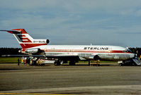 OY-SBE @ EFHK - Helsinki Finland with SKYBUS on eng 2 airintake
27.5.85 - by leo larsen