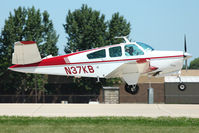 N37KB @ OSH - 1966 Beech V35, c/n: D-8046 at 2011 Oshkosh - by Terry Fletcher