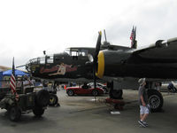 N30801 @ CMA - 1944 North American TB-25N MITCHELL 'Executive Sweet', two Wright Cyclone R-2600s 1,700 Hp each, logo - by Doug Robertson