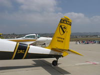 N565JS @ CMA - 1956 Helio H-391B COURIER as U-10 STOL, Lycoming GO-435C&D 260 Hp, data - by Doug Robertson