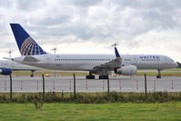 N48127 @ EIDW - Parked due to storm in New York - by Robert Kearney