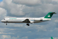 YR-FKB @ EIDW - On short finals for r/w 28 - by Robert Kearney