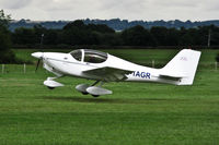 G-TAGR @ EGKH - Landing at Headcorn, Kent UK