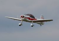 G-BKCX @ EGFH - Flyby - by Roger Winser