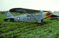 OY-ALF @ EKSP - Air Base Skrydstrup 29.5.83 - by leo larsen