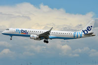 G-FBED @ EIDW - On short finals for r/w 28 - by Robert Kearney