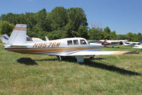 N9576M @ OSH - 1966 Mooney M20F, c/n: 670153
at 2011 Oshkosh - by Terry Fletcher