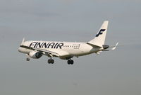 OH-LKE @ EBBR - Flight AY811 is descending to RWY 25L