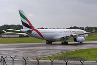 A6-EKU @ EGCC - Departing