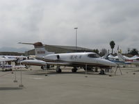 N508SR @ CMA - 1977 GATES LEAR JET 24E, two General Electric CJ610-8A Turbojets 2,950 lb st each, Century III wing, Ceiling 51,000 feet (a record for FAA certification in class at the time). FOR SALE - by Doug Robertson