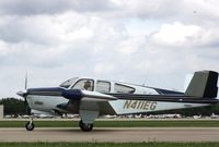 N411EG @ KOSH - Beech V35