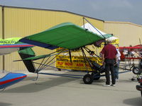 N2812 @ CMA - 2001 Chicco QUICKSILVER SPORT II, Ramjet? Hardly -Rotax 503 DCDI 52 Hp pusher prop shown - by Doug Robertson