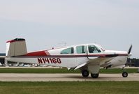 N1416G @ KOSH - Beech P35 - by Mark Pasqualino