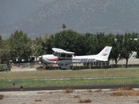 N964SP @ POC - Wings dipping due to gusty winds - by Helicopterfriend