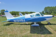 N1848J @ OSH - 1968 Piper PA-28-140, c/n: 28-24284
at 2011 Oshkosh - by Terry Fletcher