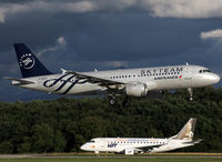 F-GFKS @ LSGG - Landing rwy 23 in Skyteam c/s - by Shunn311