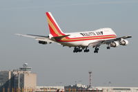 N708CK @ EBBR - Flight K4 344 is descending to RWY 02 - by Daniel Vanderauwera