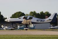 N73KD @ KOSH - Lancair ES - by Mark Pasqualino