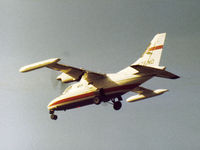 N76MD @ LHR - Mu-2B-20 on final approach to Heathrow in the Spring of 1975. - by Peter Nicholson