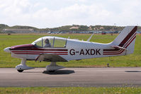 G-AXDK @ EGNH - Resident departing
