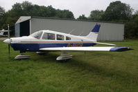 G-BHOR @ EGSN - Parked