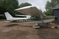 G-BREZ @ EGSN - Parked