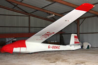 G-DDKC @ X5SB - Schleicher K8B at Sutton Bank, N yorks, August 2011. - by Malcolm Clarke