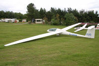 G-CHVR @ X5SB - Schempp-Hirth Discus B at Sutton Bank, N Yorks, August 2011. - by Malcolm Clarke