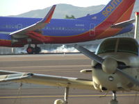 N211WN @ PHX - Touchdown - by eagar