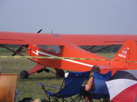 N21658 @ 40I - orange piper cub