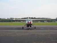 N529AB @ KOMH - Orange - by Ronald Barker