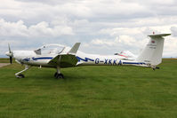 G-XKKA @ X5SB - Diamond HK-36 TTC Super Dimona at Sutton Bank, N Yorks, August 2011. - by Malcolm Clarke