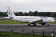 LX-STA @ EGCC - Departing 23R
