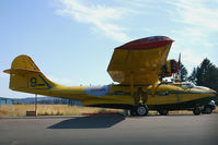 N249SB @ KMMV - After having been in storage for several years in Nanaimo,BC,Canada, this Cat has been obtained by the Evergreen Air & Space Museum in McMinnville, Oregon.  Aircraft was built by Canadian Vickers as a PBV-1A Canso. Saw service with the RCAF as 9815 and  - by Joe G. Walker