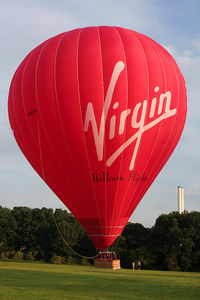 G-VBFY - Lifting off from Earlham Park, Norwich, Norfolk