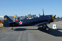 N512SE @ PAE - One of a number of AT-6's in for the Vintage Aircraft Day - by Duncan Kirk