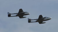SE-DXS @ EGSU - 45. SE-DXS and LN-DHZ at The Duxford Air Show, September 2011